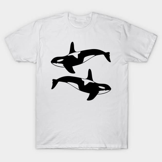 killer whale T-Shirt by Polli